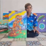 Rayaka Agashtya Wibowo: Dari Melukis Kereta Api ke Panggung Seni Dunia